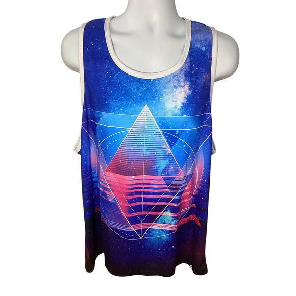Into The Am Celestial Prism Tee Club Tank Music Rave Festival 21x31 Size Medium - Picture 1 of 8
